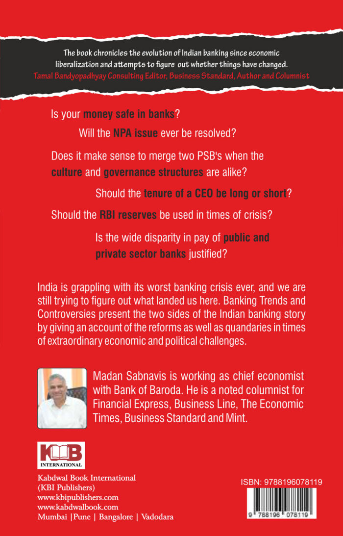 Banking Trends and Controversies Back Cover